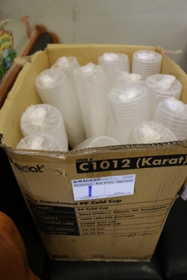 Box of 24oz cold cups