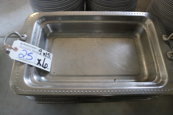 Times 6 - 9"x15" service trays