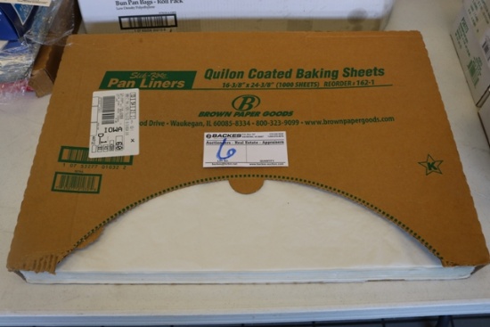 Quilon coated baking sheets