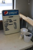Pepsi Special Sign with Letters
