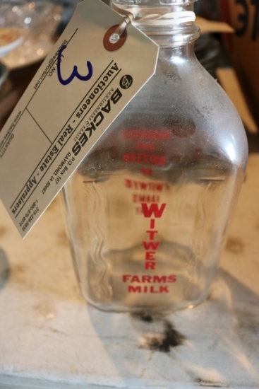 Witwer Farms Milk jug - glass