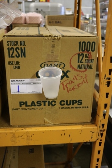 Case Dart 12SN 12oz Conex plastic cups