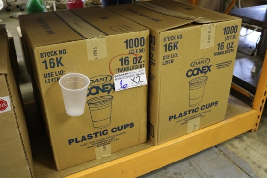 Times 2 - Cases Dart 16K Conex 16oz plastic cups