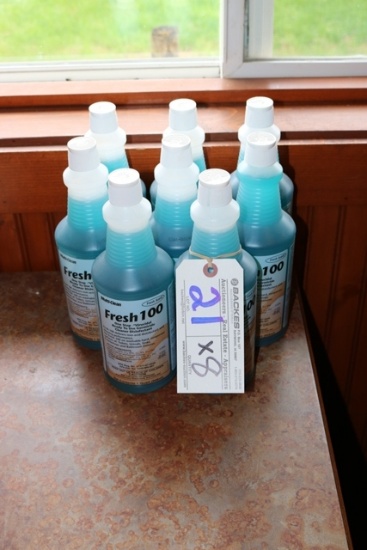 Times 8 - Bottles fresh 100 cleaner disinfectant