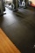 4’ x 4’ x ½” thick interlocking rubber floor mats - South end - stretching