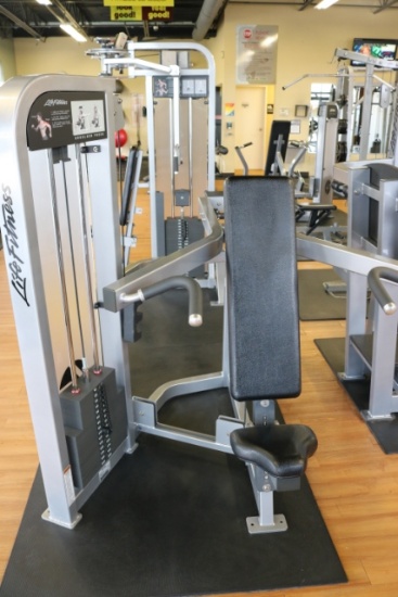 Life Fitness PSSP shoulder press machine