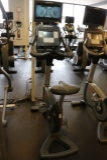 Life Fitness 95C Lifecycle upright stationary bike with HDTV monitor -recon
