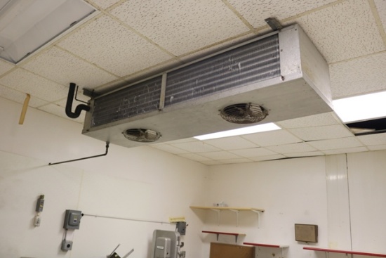 2 Fan ceiling mount room evaporator