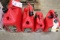 Times 4 - Briggs & Stratton gas cans 1.25 gal - 5 gal