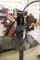 Oregon 511A auto blade sharpening system with 2 Silveg press chain grinders