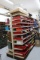 16' sections x 8' tall Island shelving