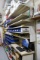 16' sections x 8' tall wall shelving