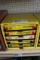 Servalite 5 drawer parts bin with inventory