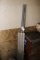 Concrete bow float with poles