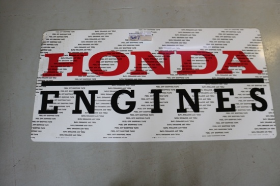Honda Engine wall tin