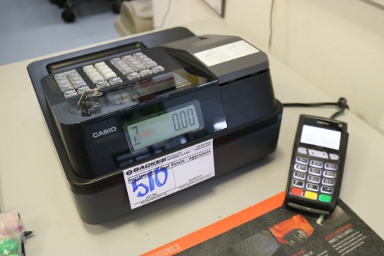 Casio Electronic cash register SE-5700 with Ingentico card swipe