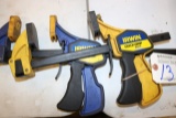 Times 2 - Irwin quick grip clamps