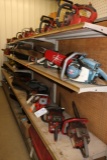 16' sections x 6' tall of Island shelving