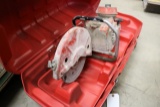 Homelite XL08C multi purpose saw with case/new blades/gas can/oil