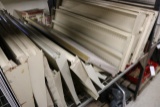 Section of gondola shelving & uprights