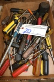 Flat of screwdrivers