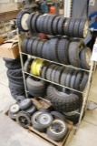 Inventory of wheels and rack