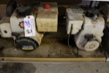 Times 2 - 4 hp & 8 hp motors as is
