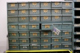 Times 2 - Inventory parts bins of metric bolts, screws, & misc