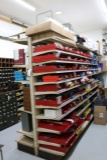 16' sections x 8' tall Island shelving
