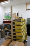 8' sections x 8' tall Island shelving