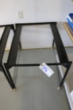 Portable mower display stand