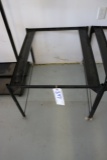 Portable mower display stand