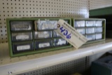 Times 2 - parts bins with nuts & cable clamps