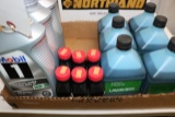 Flat of misc oil
