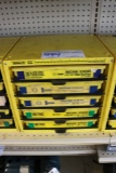 Servalite 5 drawer parts bin with inventory