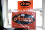 Ariens wall tin & yard sign