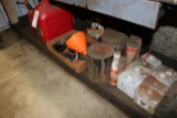 Misc under work bench to go