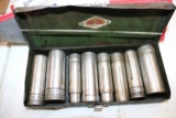 S-K socket set & Kohler 5 piece spanner wrench set
