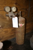 Torch tank with regulation