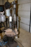 Barnes Patented Sept. 23rd, 1983 belt driven drill press