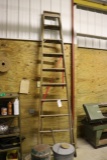 Wooden 10' step ladder