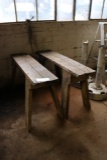 2 -- Wooden Saw horses