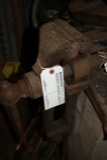 Old bench vise