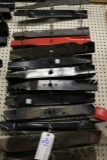 Quantity of mower blades to go