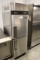 Turbo Air stainless 2 - 1/2 size door dual temp cooler/ freezer model# RF19