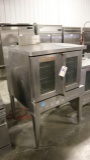 Blodgett single gas convection oven serial# 080910XG009S