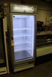 Everest portable 1 glass door freezer model# EMGF23