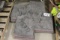 Times 7 - Rubber concrete stamps with slate finish