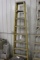 8' Werner fiberglass double sided step ladder