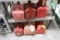 6 Plastic gas cans